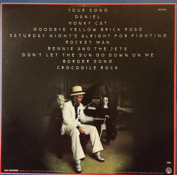 John, Elton - Greatest Hits (Vinyl, VG+) (Vinyl LP)