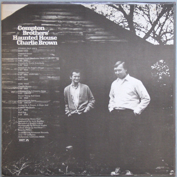 Compton Brothers - Haunted House / Charlie Brown (VG+) (Vinyl LP)