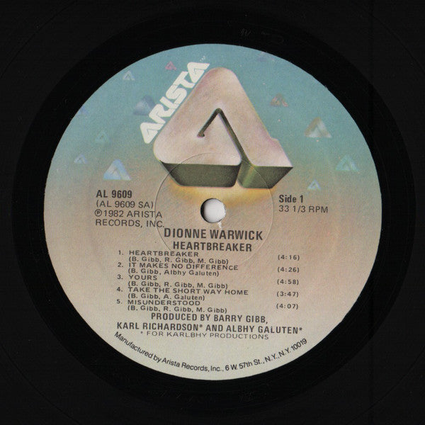 Warwick, Dionne - Heartbreaker (VG+) (Vinyl LP)