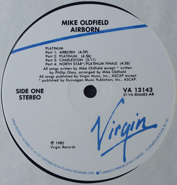 Oldfield, Mike - Airborn (VG) (Vinyl LP)