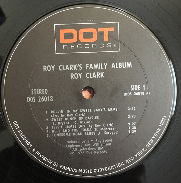 Clark, Roy - Roy Clark's Family Album (Vinyl, VG) (Vinyl LP)
