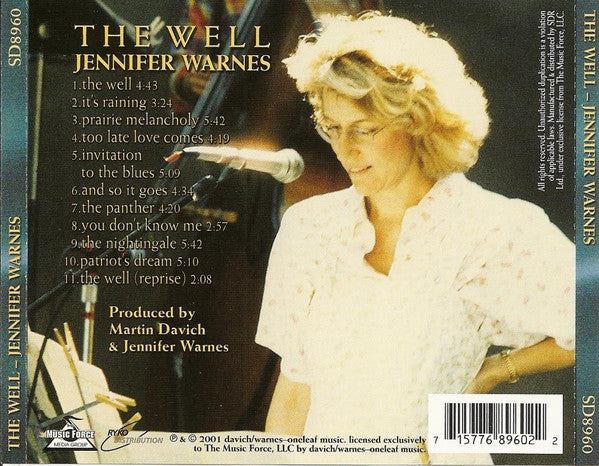 Warnes, Jennifer - The Well (CD, M) (Vinyl LP)