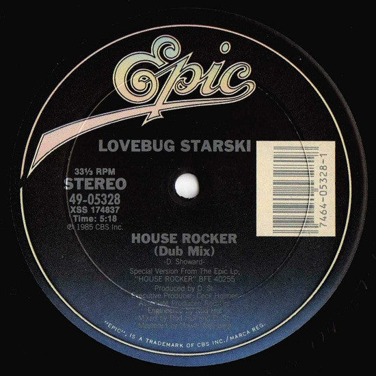 Lovebug Starski - House Rocker (VG+) (Vinyl LP)