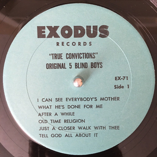 Original Blind Boys Of Alabama - True Convictions (Vinyl, VG) (Vinyl LP)