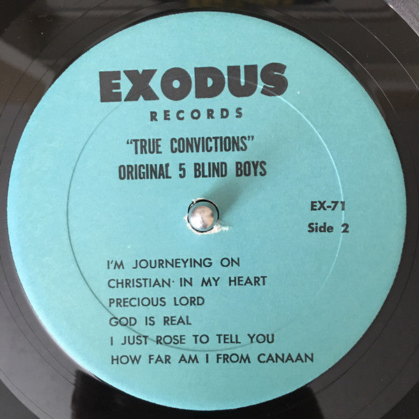 Original Blind Boys Of Alabama - True Convictions (Vinyl, VG) (Vinyl LP)