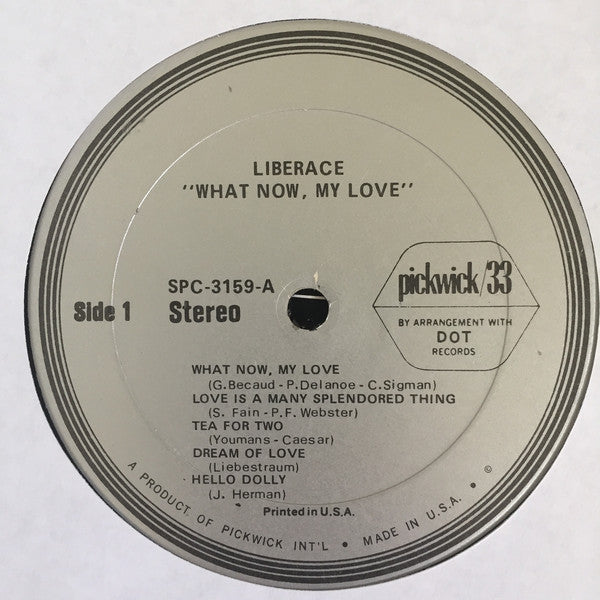 Liberace - What Now My Love (VG+) (Vinyl LP)