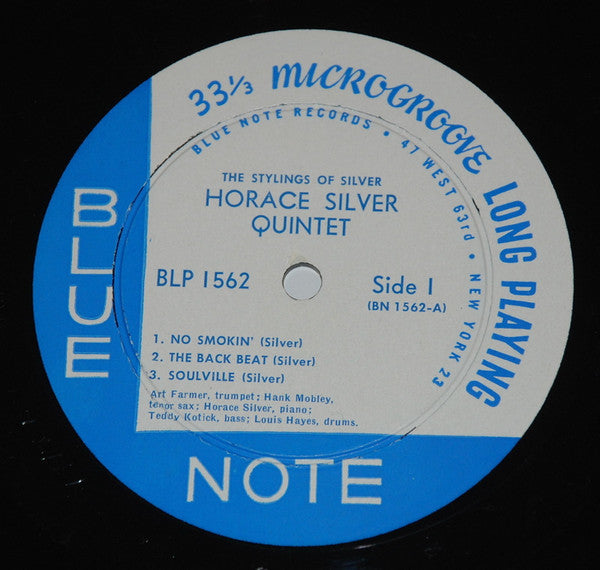 Silver, Horace Quintet - The Stylings Of Silver (VG) (Vinyl LP)