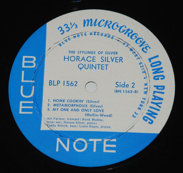 Silver, Horace Quintet - The Stylings Of Silver (VG) (Vinyl LP)