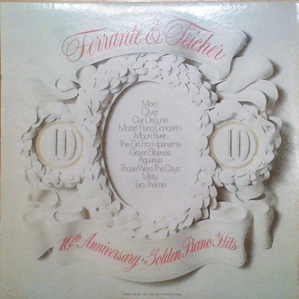 Ferrante & Teicher - 10th Anniversary Of Golden Piano Hits (Vinyl, VG+) (Vinyl LP)