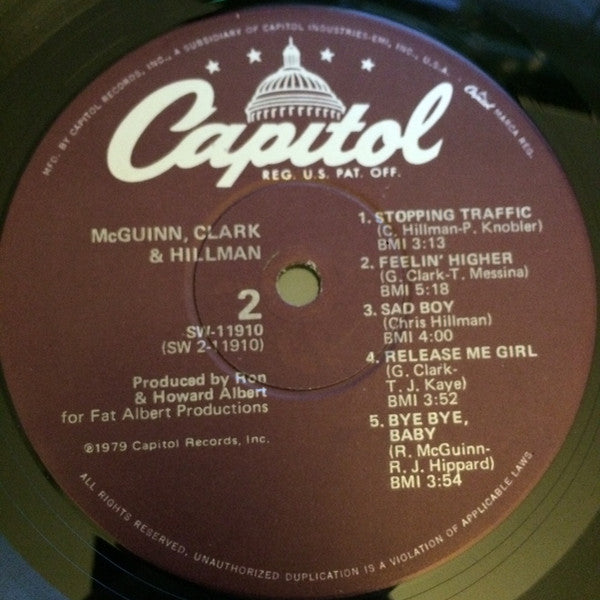 McGuinn, Clark & Hillman - McGuinn, Clark & Hillman (VG+) (Vinyl LP)