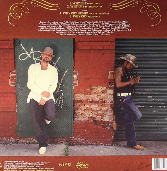 Afu-Ra & Gentleman - Why Cry (VG+) (Vinyl LP)