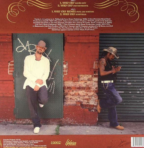 Afu-Ra & Gentleman - Why Cry (VG+) (Vinyl LP)