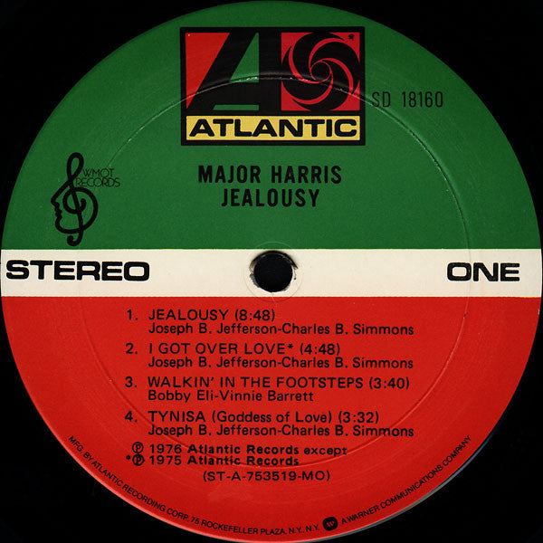 Harris, Major - Jealousy (Vinyl, VG+) (Vinyl LP)