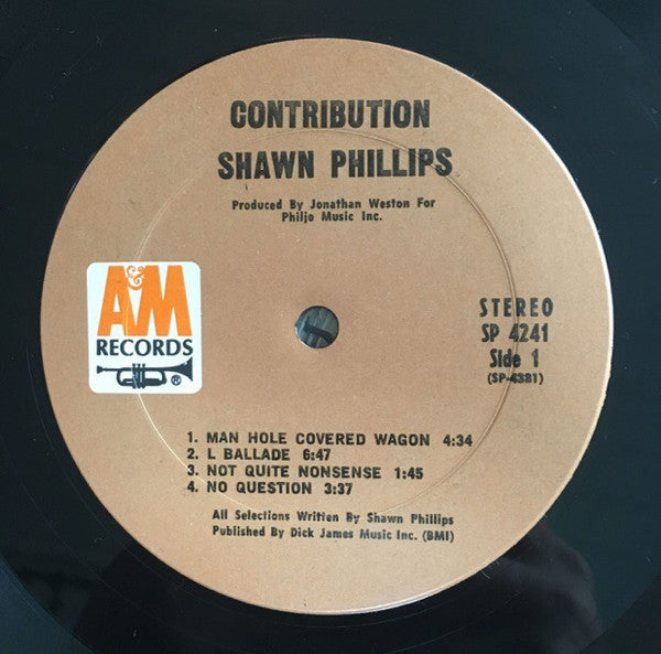 Phillips, Shawn  - Contribution (VG+) (Vinyl LP)
