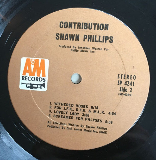 Phillips, Shawn  - Contribution (VG+) (Vinyl LP)