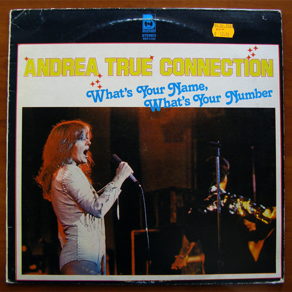 True, Andrea Connection - What's Your Name, What's Your Number (VG+) (Vinyl LP)
