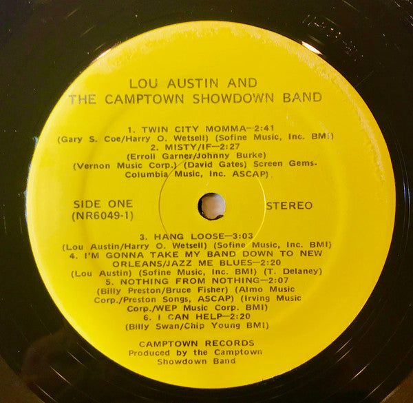 Austin, Lou And The Camptown Showdown Band - Lou Austin And The Camptown Showdown Band (M) (Vinyl LP)