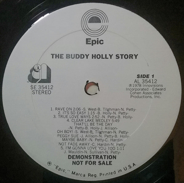 The Buddy Holly Story - Busey, Gary (Vinyl, VG+) (Vinyl LP)