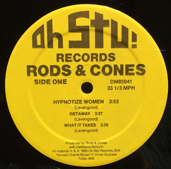 Rods & Cones - Rods And Cones (Vinyl, VG+) (Vinyl LP)