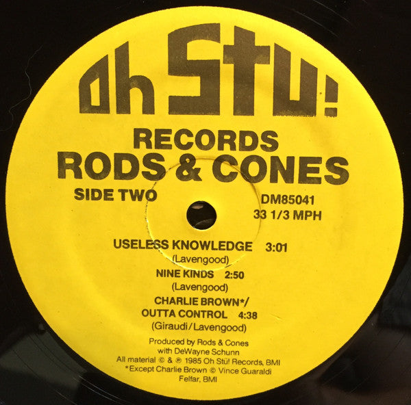 Rods & Cones - Rods And Cones (Vinyl, VG+) (Vinyl LP)