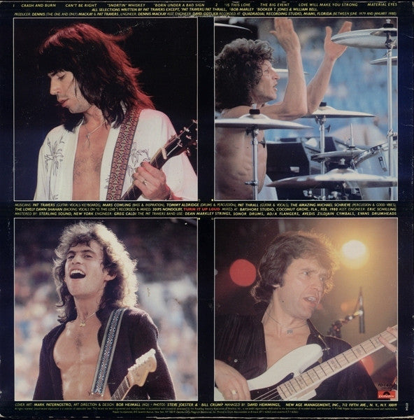 Travers, Pat Band - Crash And Burn (VG) (Vinyl LP)