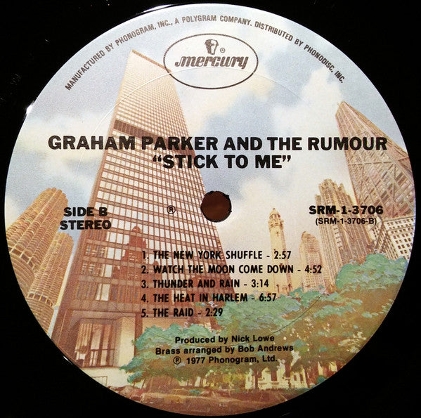 Parker, Graham And The Rumour - Stick To Me (VG) (Vinyl LP)