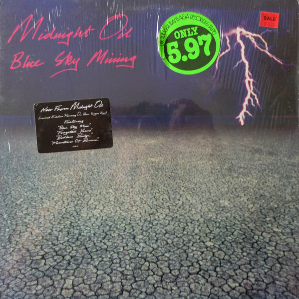 Midnight Oil - Blue Sky Mining (Vinyl, NM or M-) (Vinyl LP)