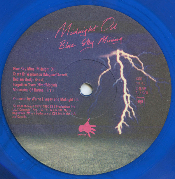 Midnight Oil - Blue Sky Mining (Vinyl, NM or M-) (Vinyl LP)