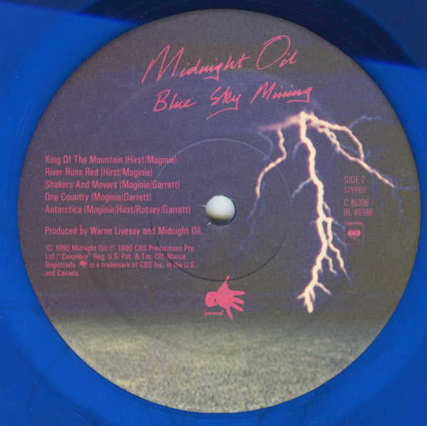 Midnight Oil - Blue Sky Mining (Vinyl, NM or M-) (Vinyl LP)