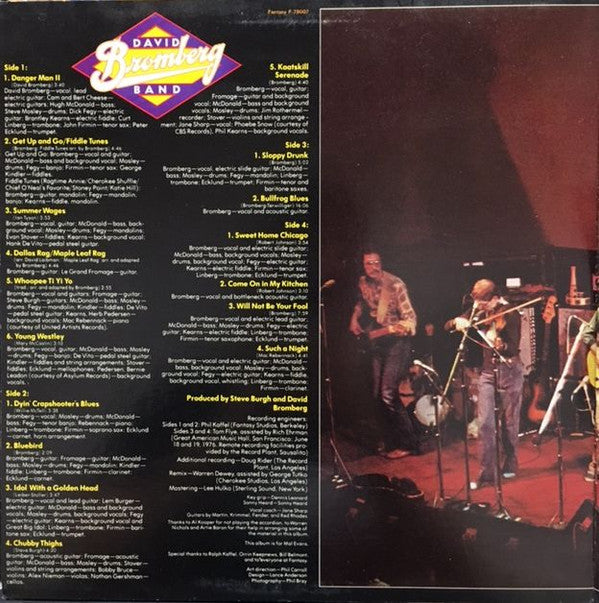 Bromberg, David Band - How Late'll Ya Play 'Til? (VG) (Vinyl LP)