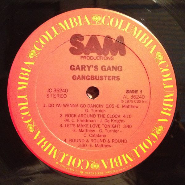 Gary's Gang - Gangbusters (VG) (Vinyl LP)