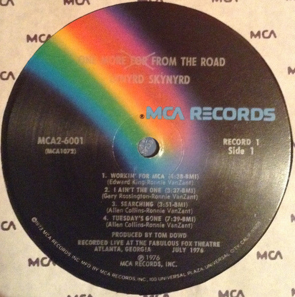 Lynyrd Skynyrd - One More From The Road (Vinyl, G+) (Vinyl LP)