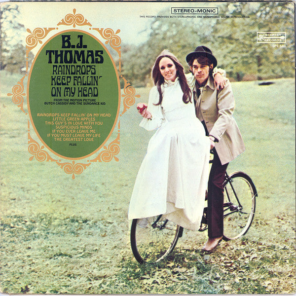 Thomas, B.J. - Raindrops Keep Fallin' On My Head (VG) (Vinyl LP)