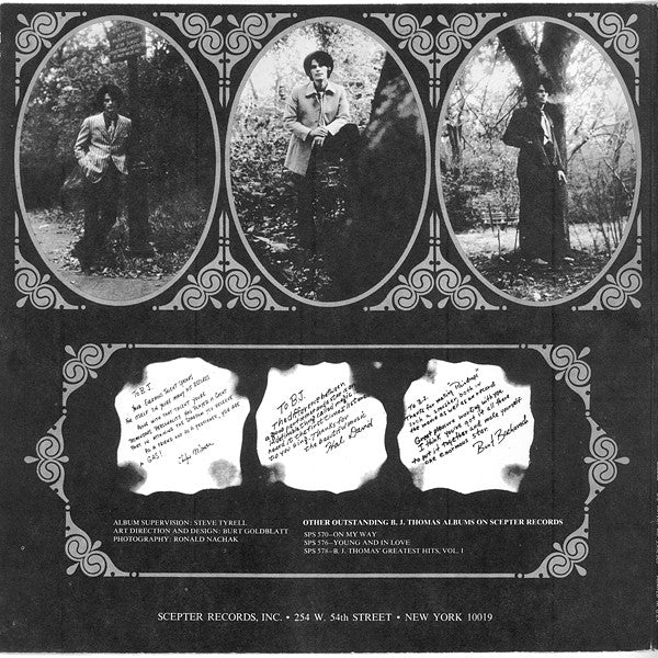 Thomas, B.J. - Raindrops Keep Fallin' On My Head (VG) (Vinyl LP)
