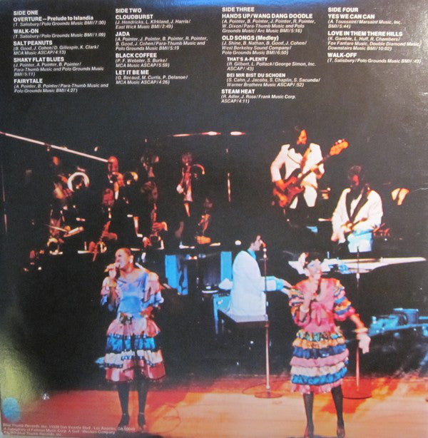 Pointer Sisters - The Pointer Sisters Live At The Opera House (VG+) (Vinyl LP)