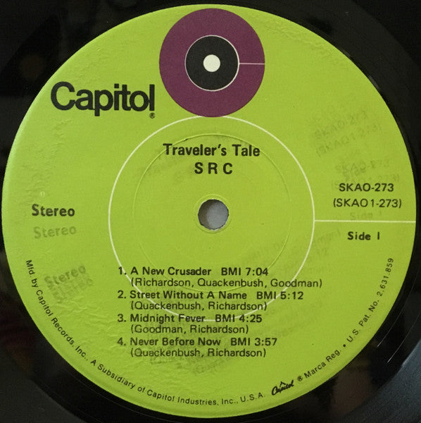 SRC - Traveler's Tale (Vinyl, VG+) (Vinyl LP)