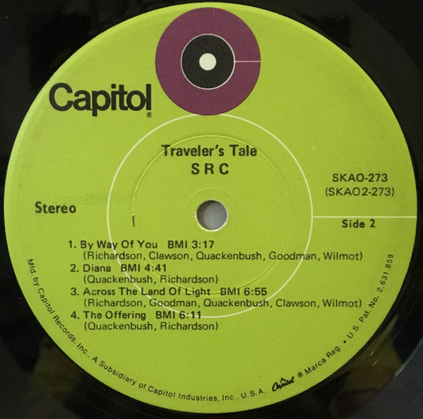 SRC - Traveler's Tale (Vinyl, VG+) (Vinyl LP)