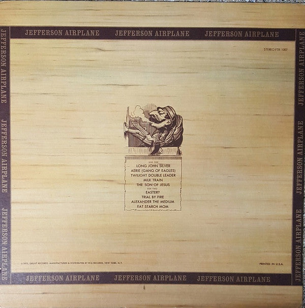 Jefferson Airplane - Long John Silver (VG+) (Vinyl LP)