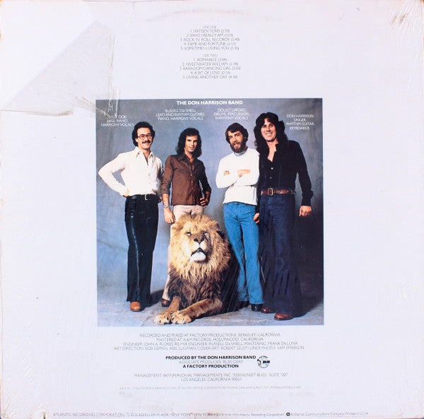 Harrison, Don Band - The Don Harrison Band (VG+) (Vinyl LP)