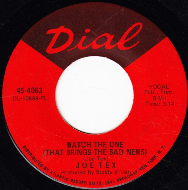 Tex, Joe - Skinny Legs And All (G+) (Vinyl LP)