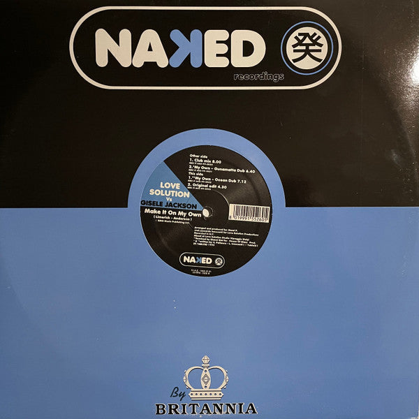 Love Solution vs. Gisele Jackson - Make It On My Own (VG+) (Vinyl LP)
