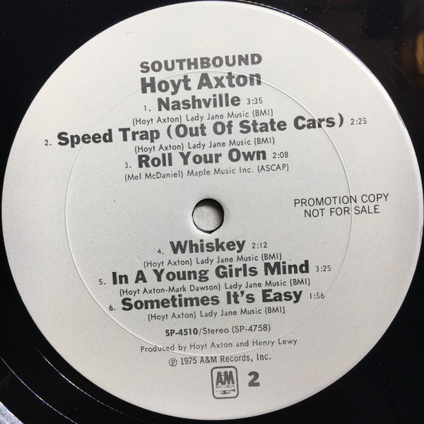 Axton, Hoyt - Southbound (VG) (Vinyl LP)