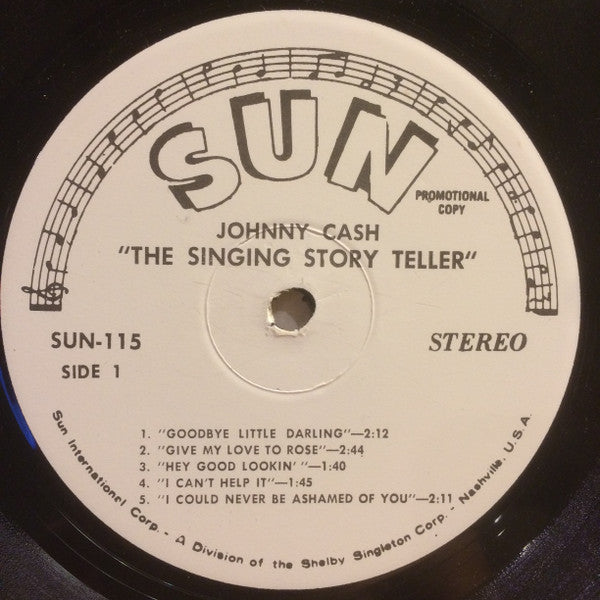Cash, Johnny And The Tennessee Two - The Singing Story Teller (Vinyl, G+) (Vinyl LP)