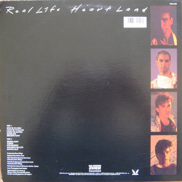 Real Life - Heartland (VG+) (Vinyl LP)