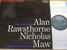 Music Group Of London, Alan Rawsthorne, Nicholas Maw - Alan Rawsthorne - Nicholas Maw (VG+) (Vinyl LP)