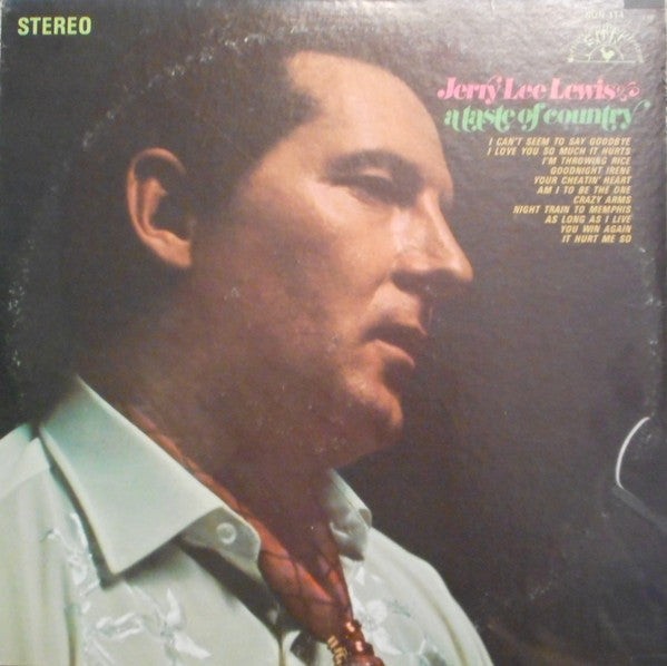 Lewis, Jerry Lee - A Taste Of Country (VG+) (Vinyl LP)