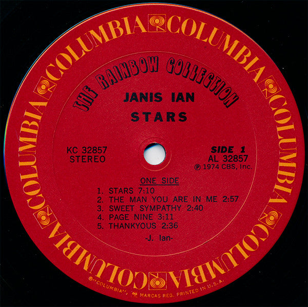 Ian, Janis - Stars (Vinyl, VG+) (Vinyl LP)