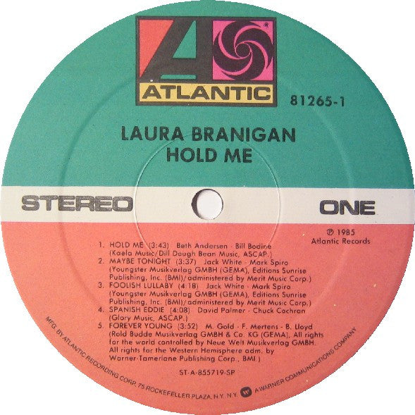 Branigan, Laura - Hold Me (VG) (Vinyl LP)