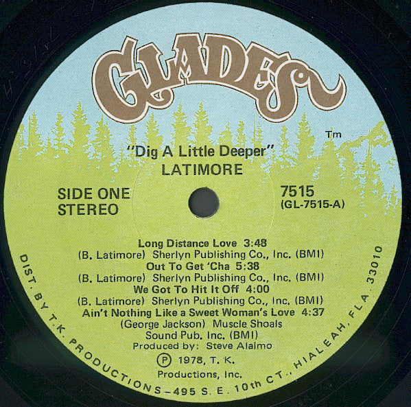 Latimore  - Dig A Little Deeper (M) (Vinyl LP)