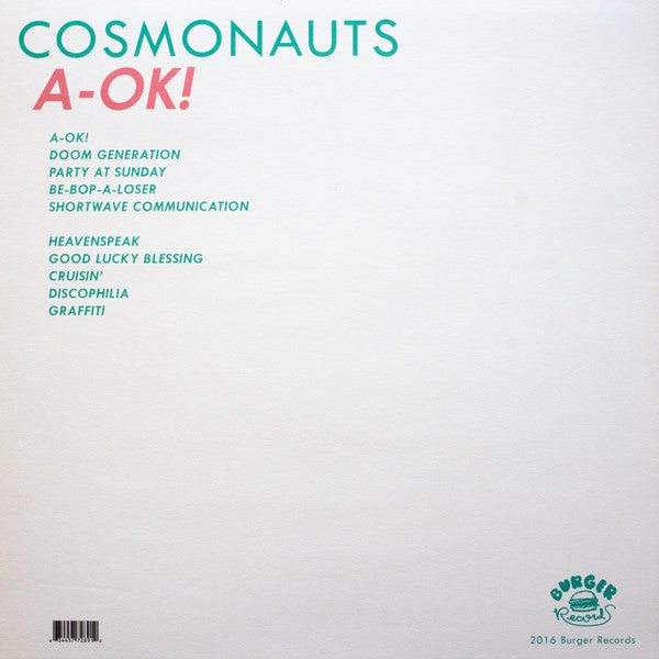 Cosmonauts - A-OK! (VG) (Vinyl LP)